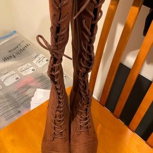 Oakley brand over the knee boot (JustFab Shoes)
